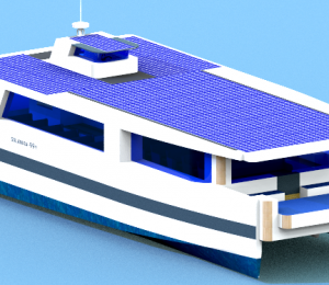 DU THUYỀN ĐA DỤNG HAI THÂN NĂNG LƯỢNG ĐIỆN